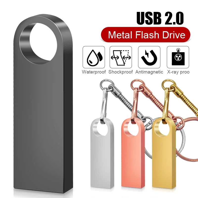 USB creative gold key USB 2.0