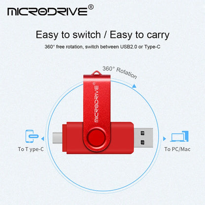 Type C pen drive 128GB usb memory stick