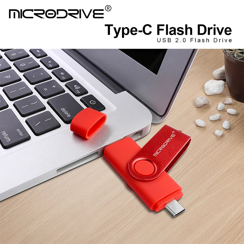 Type C pen drive 128GB usb memory stick
