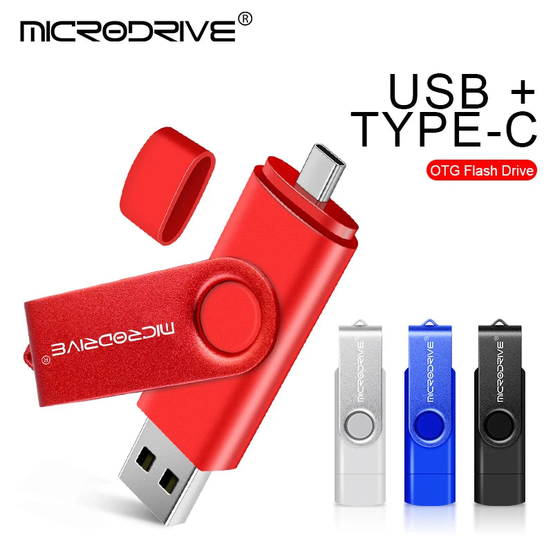 Type C pen drive 128GB usb memory stick